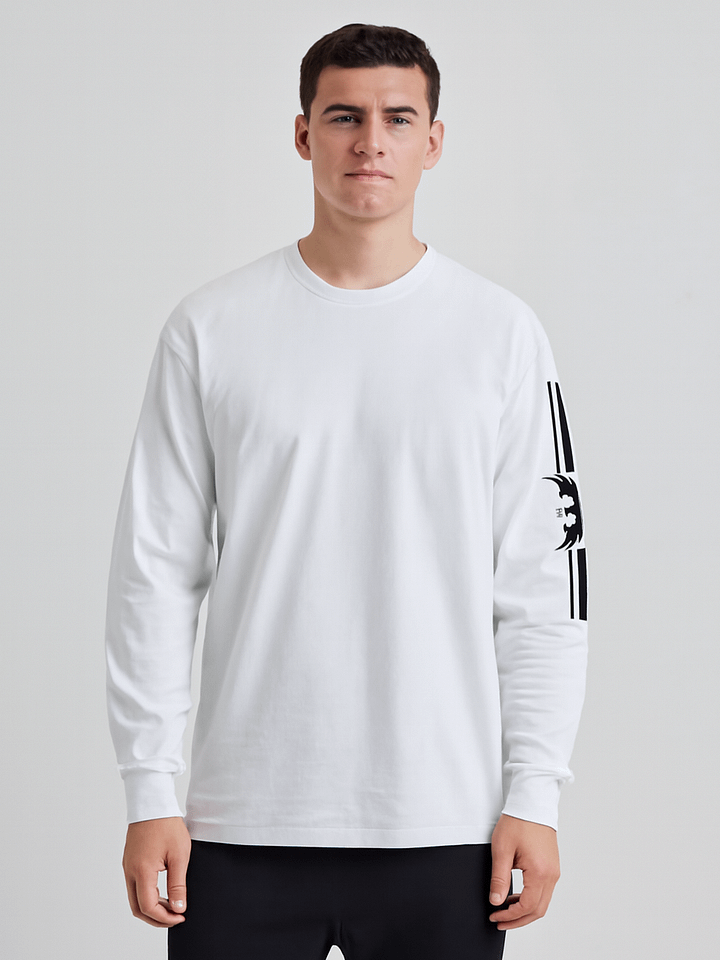 Feathered Symmetry Long Sleeve T-Shirt product image (1)