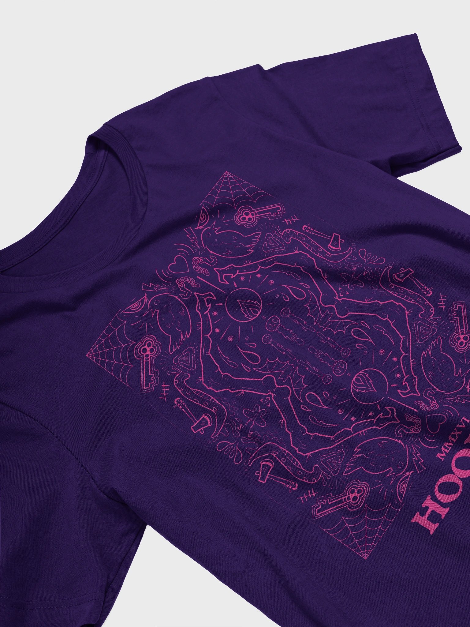 "Hooked" - Tee Pink Graphic Tee product image (3)