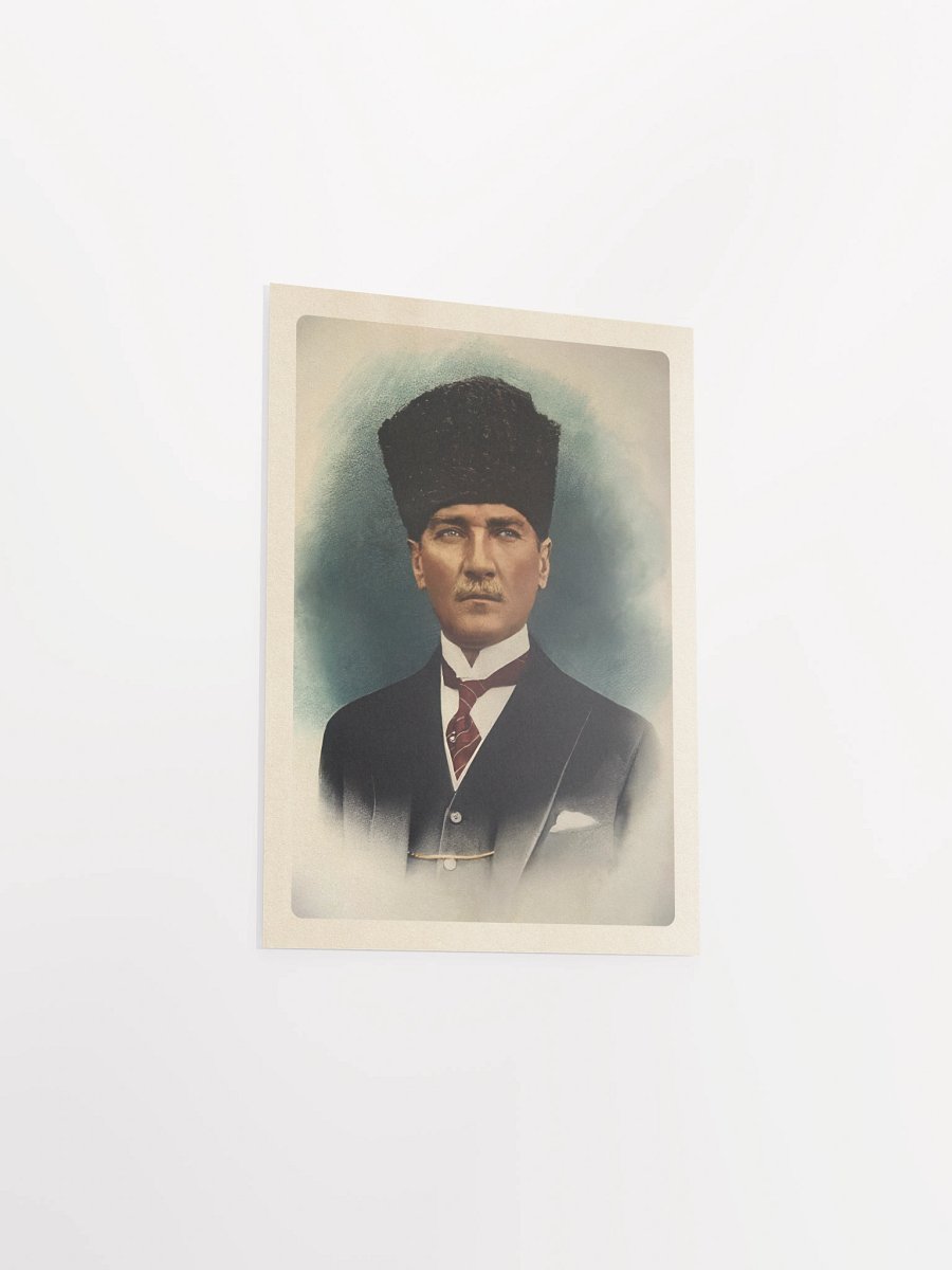 Mustafa Kemal Atatürk photo poster with border, 1920s — Turkey poster product image (9)