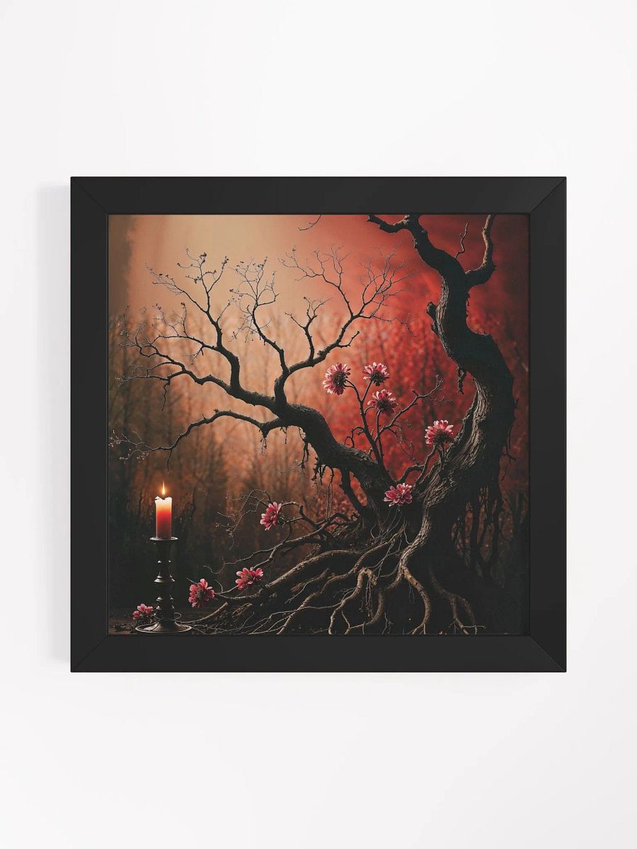 Candlelit Flora Framed Print product image (6)