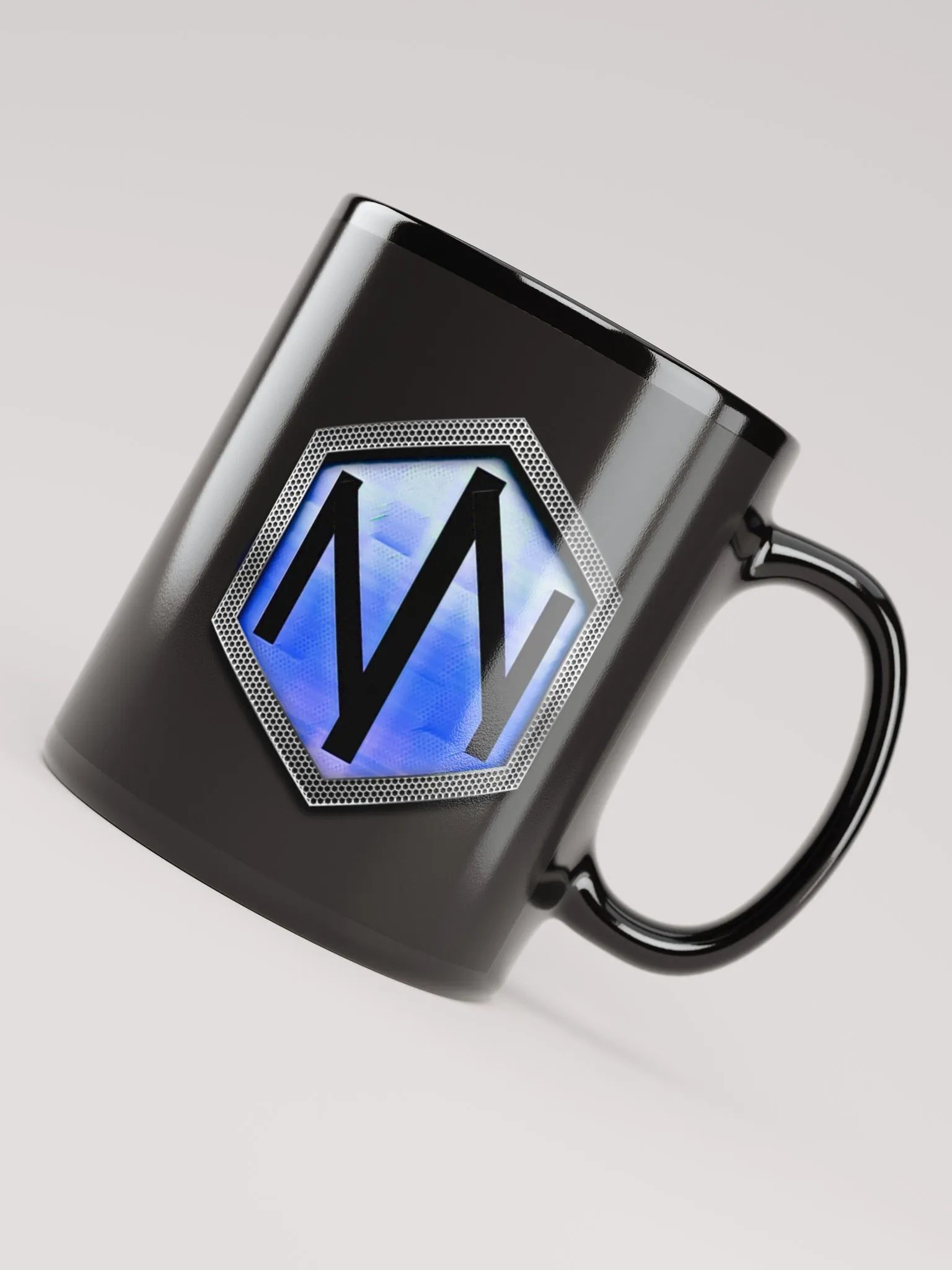 Neo Nobody (Blue) - Coffee Mug (Black) product image (4)