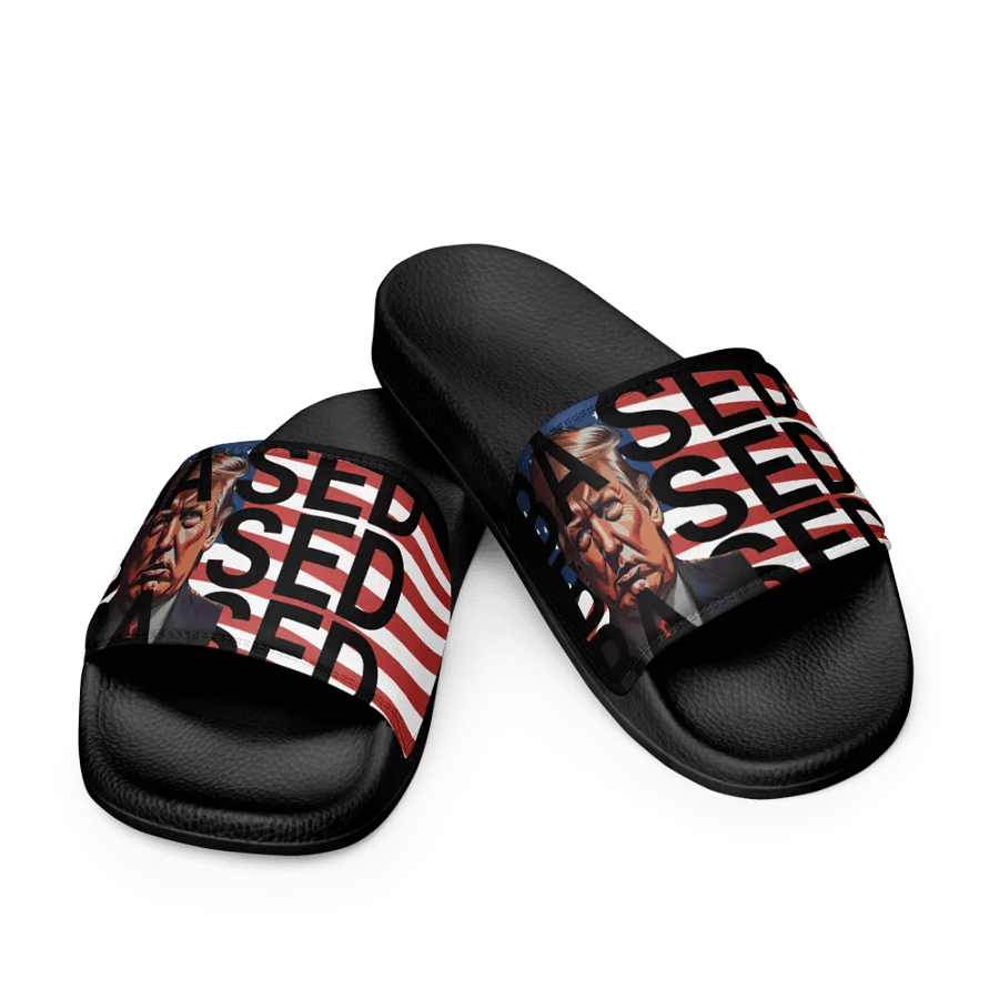 BASED American Flag Mugshot ~Men's Slide's~ product image (8)