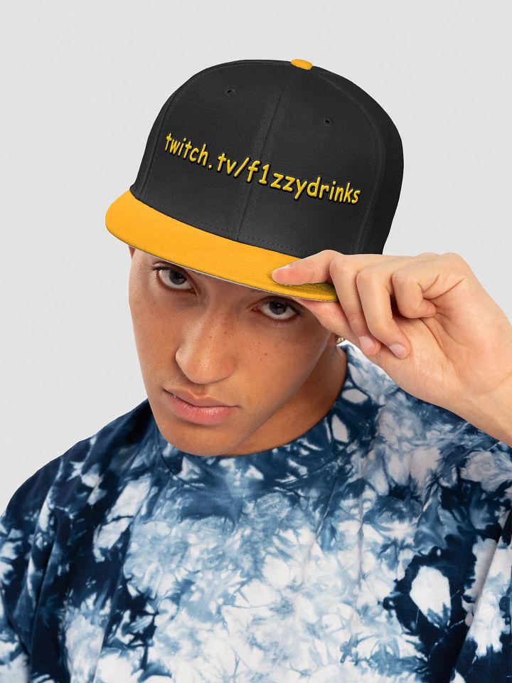 F1zzyDrinks Twitch Snapback Cap product image (1)