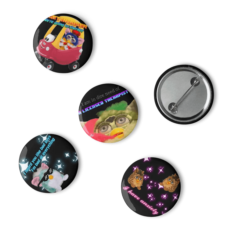 Furby Therapy Pins product image (4)