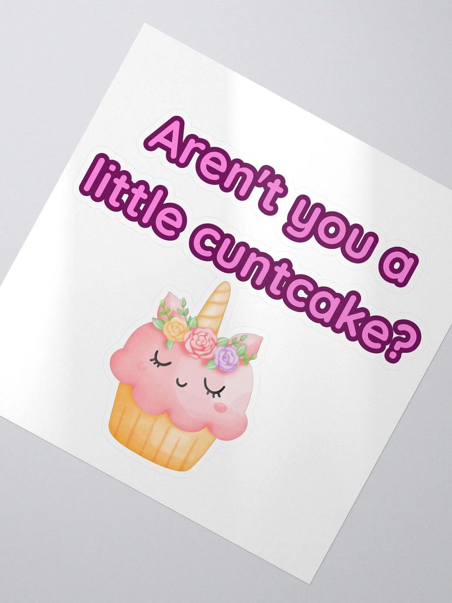 cuntcake sticker product image (2)