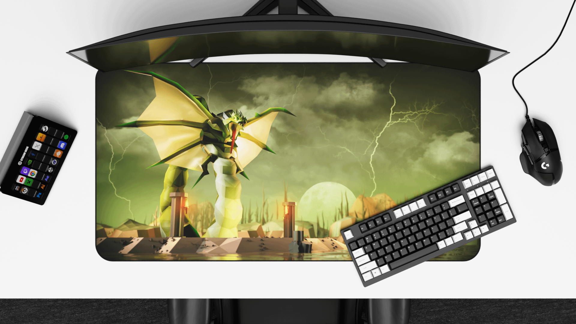 Zulrah | Large 3D Desk Mat product image (3)