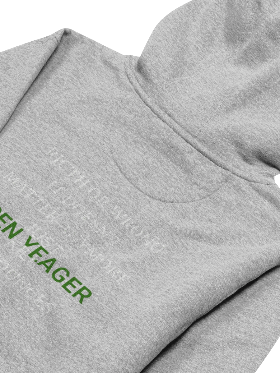 Bold 'FIGHT' Interlocked Typography Hoodie product image (16)