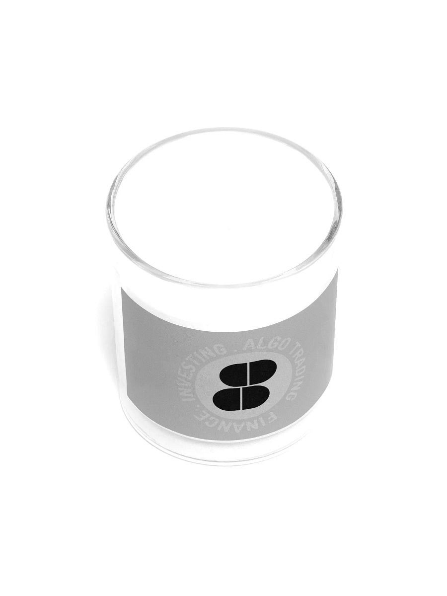 StatOasis Badge B&W Candle product image (3)
