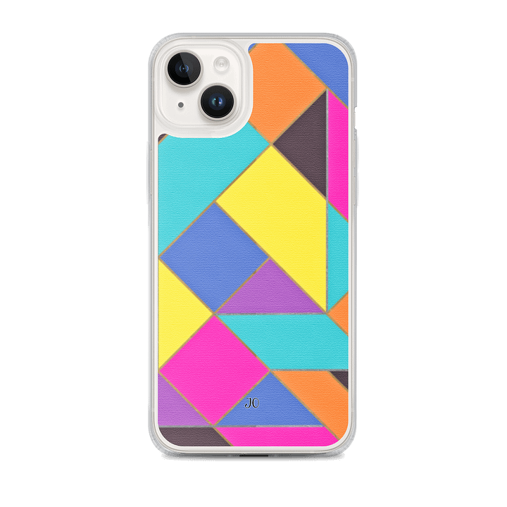 Geometric Fusion iPhone® MagSafe® Clear Case product image (1)