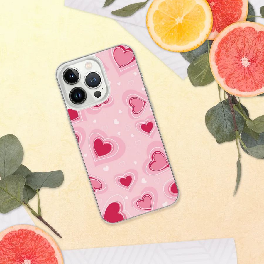 Lovely Hearts iPhone Case product image (37)
