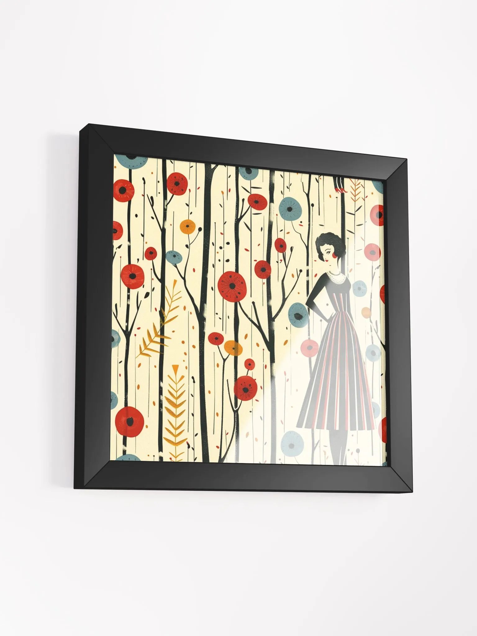 Vintage Retro Fashion Model Wall Art product image (21)