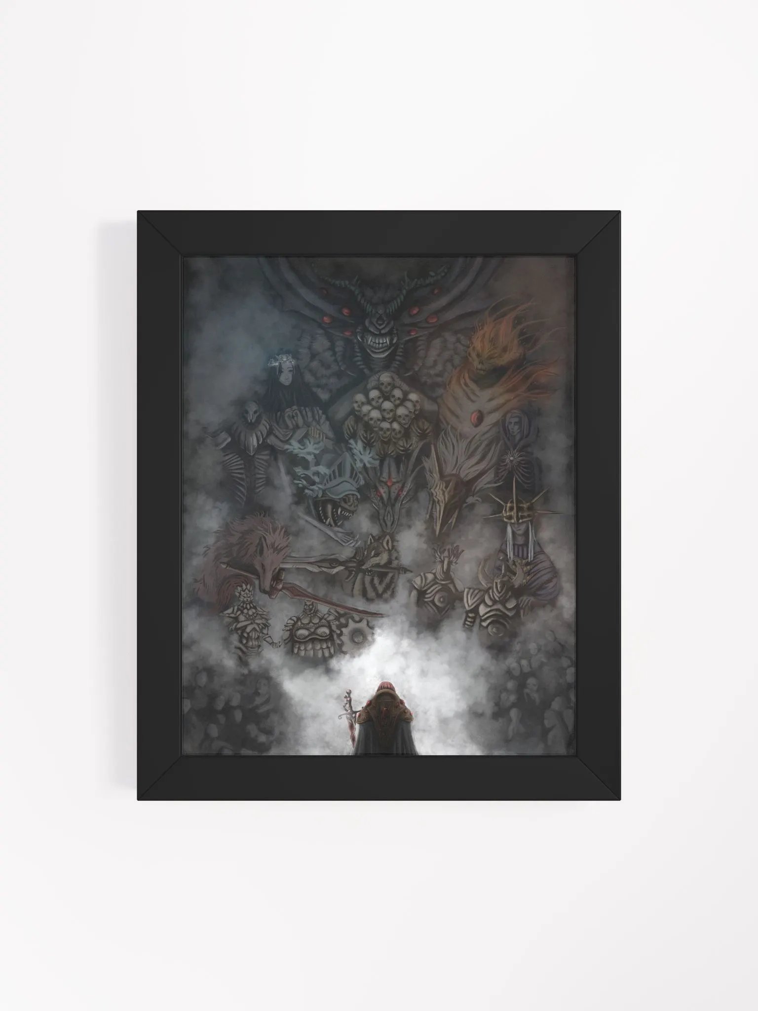 'Fog Wall' Framed Print product image (4)