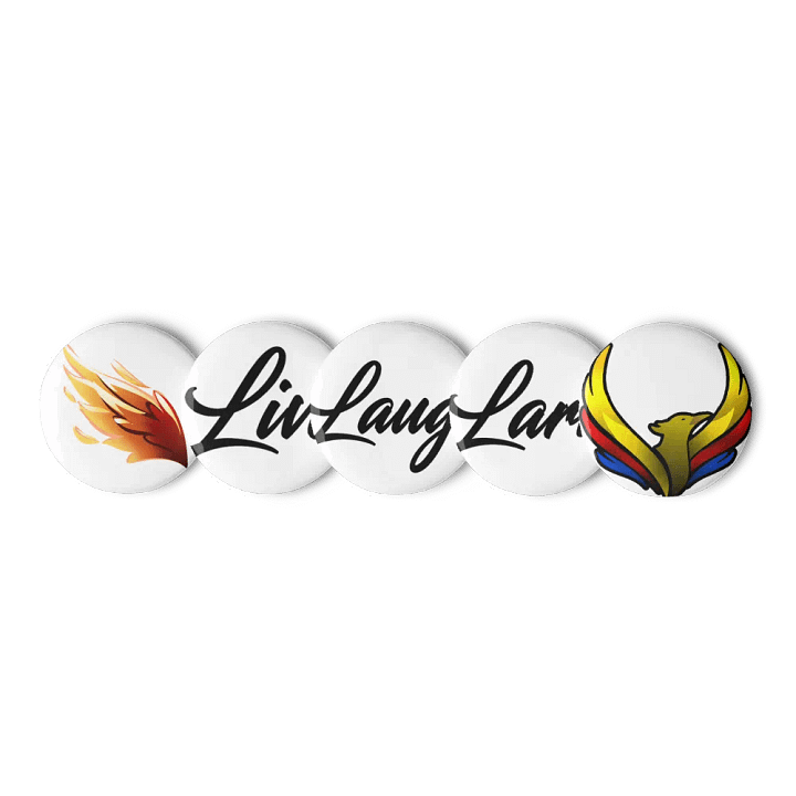 Live Laugh Lark Buttons product image (2)