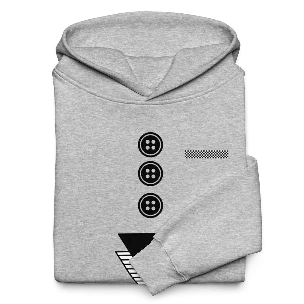 Triangles with buttons and hankie Unisex Premium Oversized Hoodie product image (20)