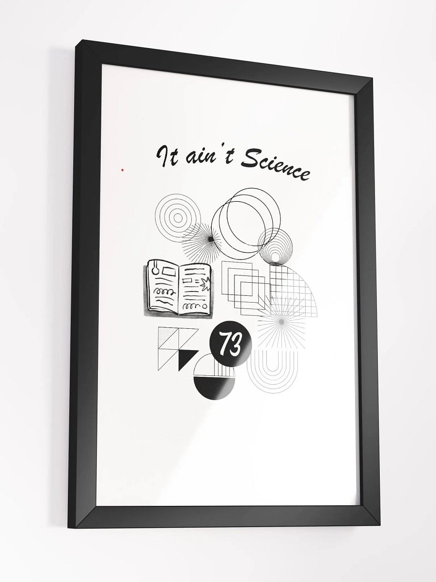 Poster NOT SCIENCE product image (6)