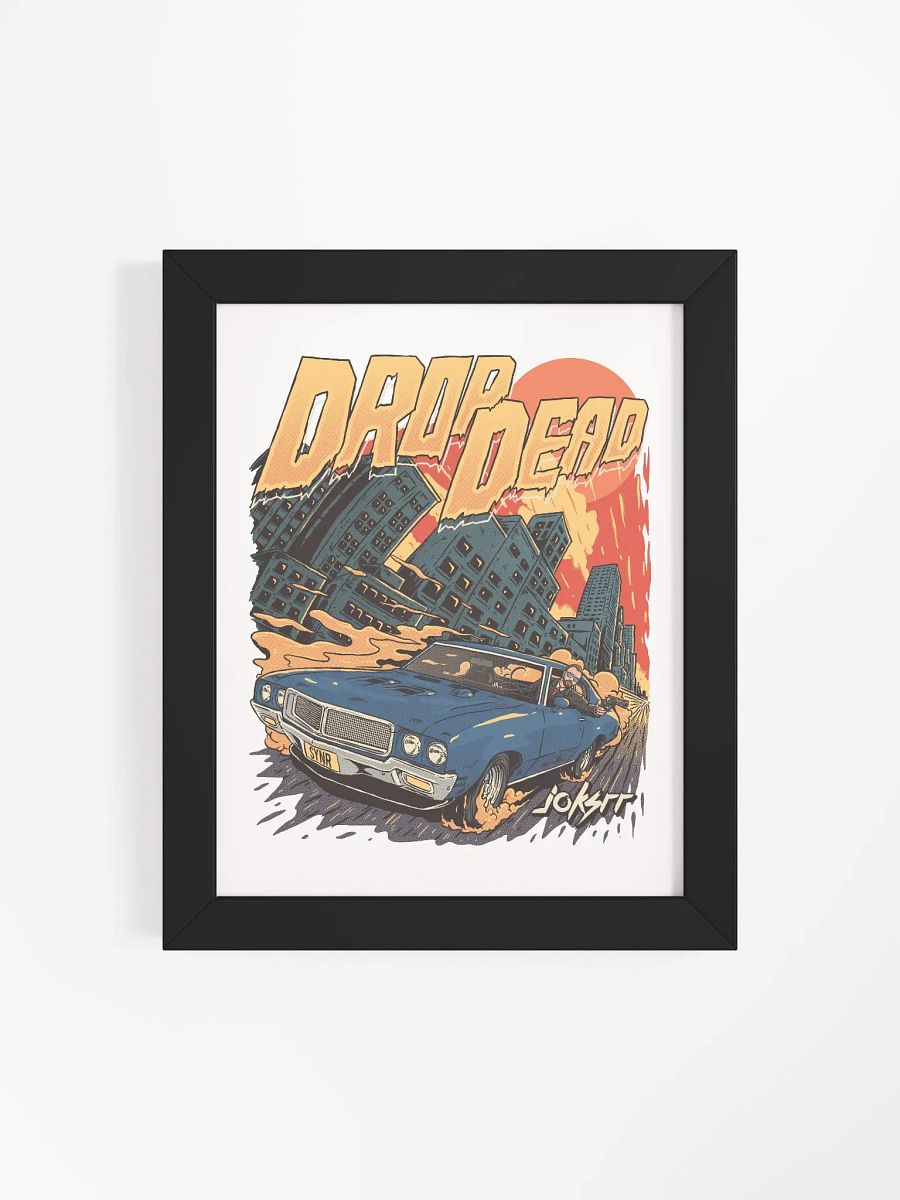 DROP DEAD Framed Poster product image (73)