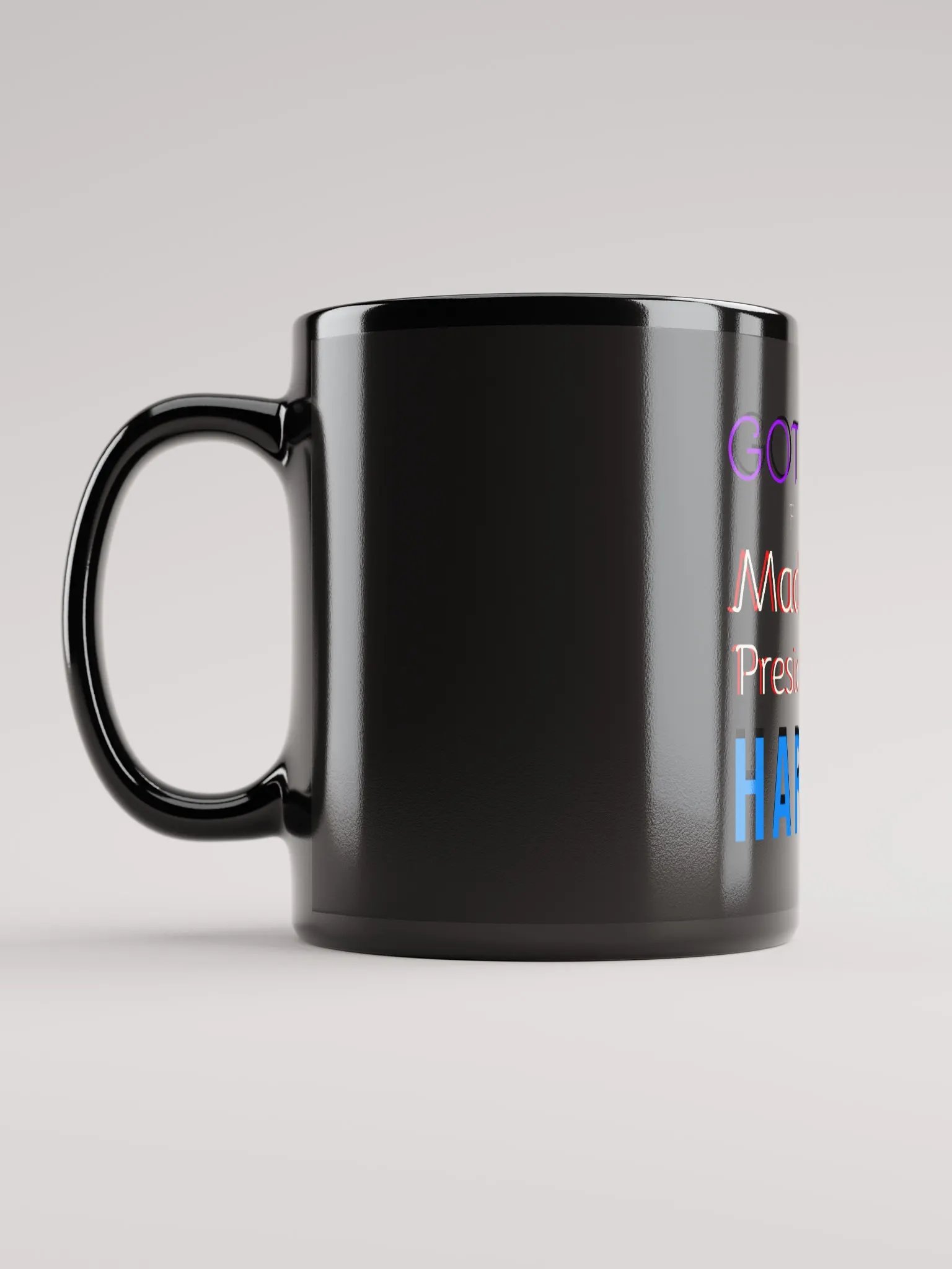 Goths For Madame President Harris Black Mug product image (6)