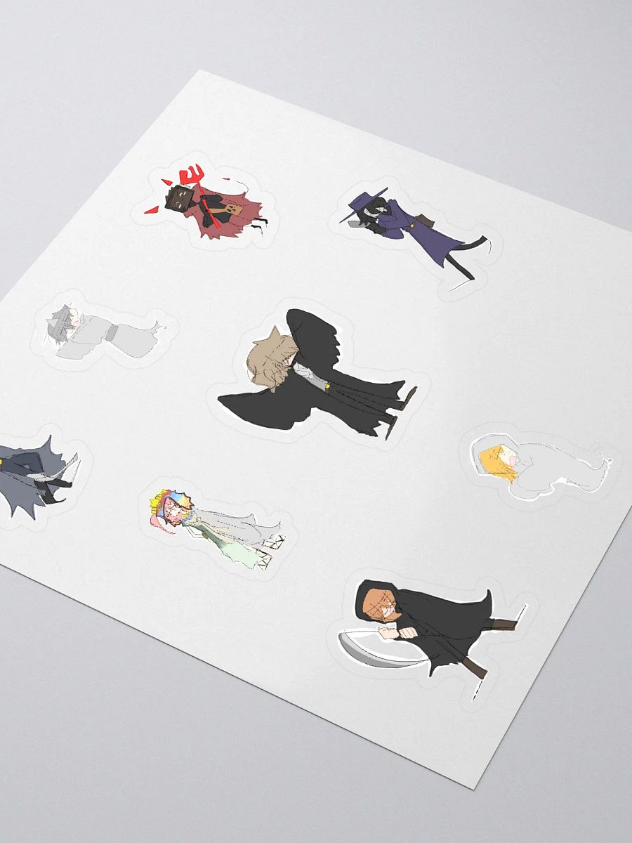 Moon of the Daylight characters Halloween Stickers product image (3)