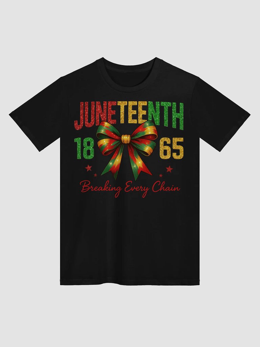 Juneteenth Glitter Celebration T-Shirt product image (5)