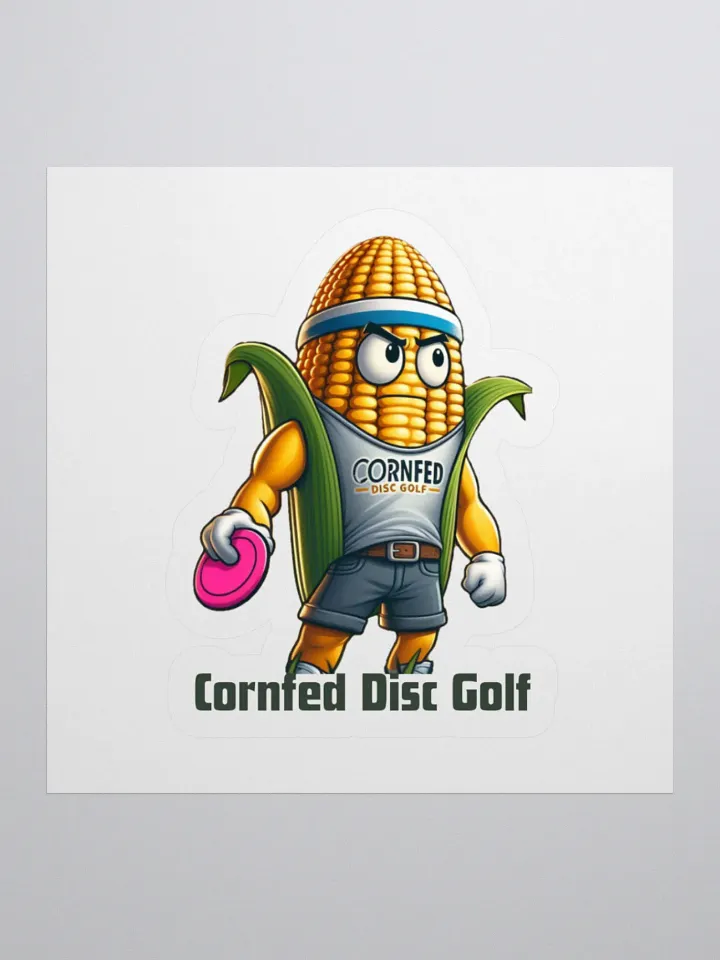 Cornfed Disc Golf Sticker product image (1)