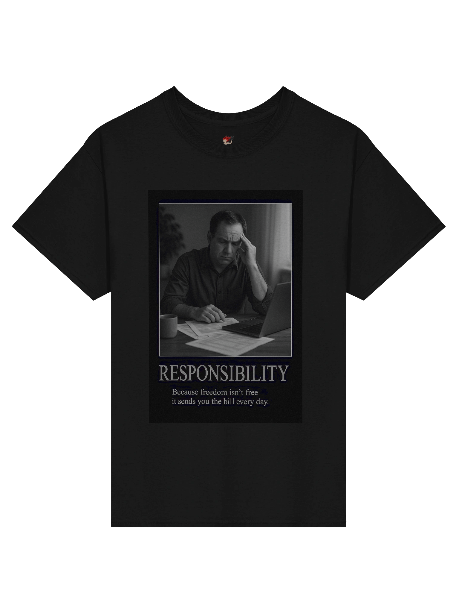 Responsibility Tee – Because freedom isn’t free product image (3)
