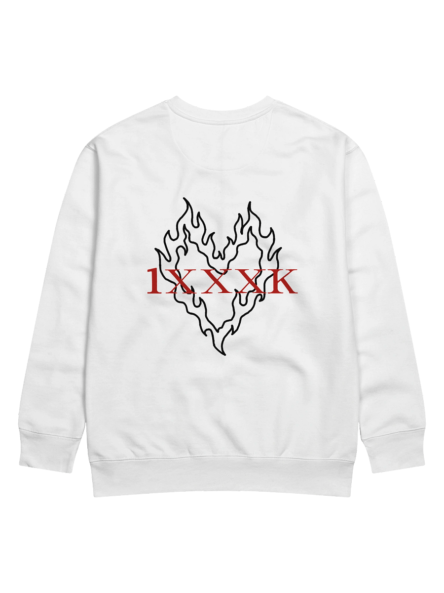 Fiery Black Heart | Crewneck product image (21)