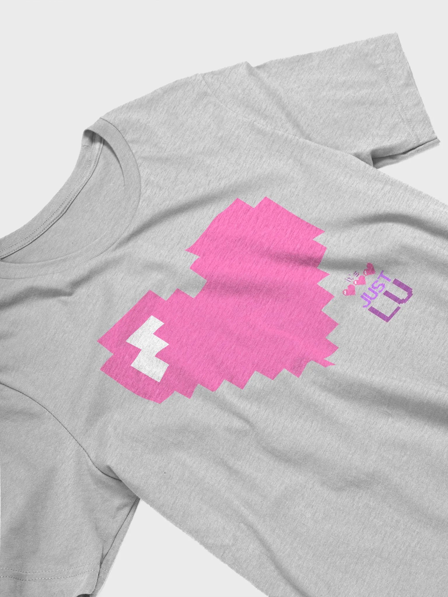 Pixel Heart Supersoft T-Shirt product image (3)