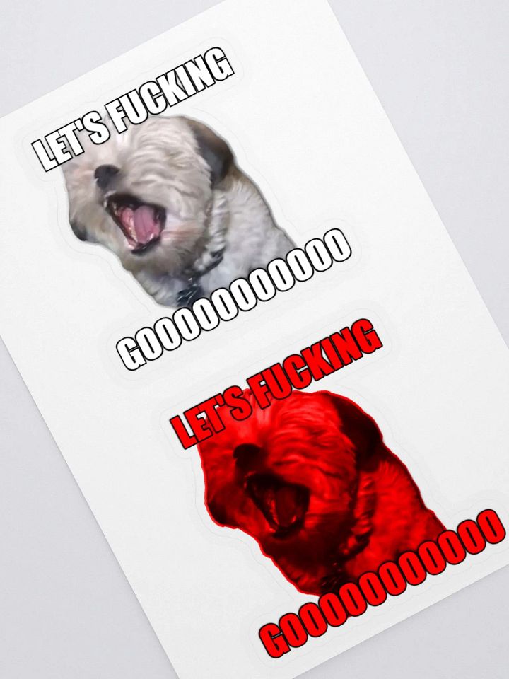 LETS FUCKING GOOOOO STICKERS!!!!! product image (2)