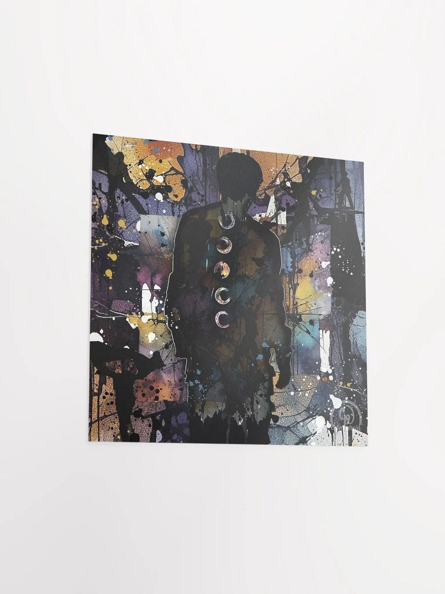 BTS - Jimin Poured Paint Print (Unframed) - Designed by ChimberArt product image (11)