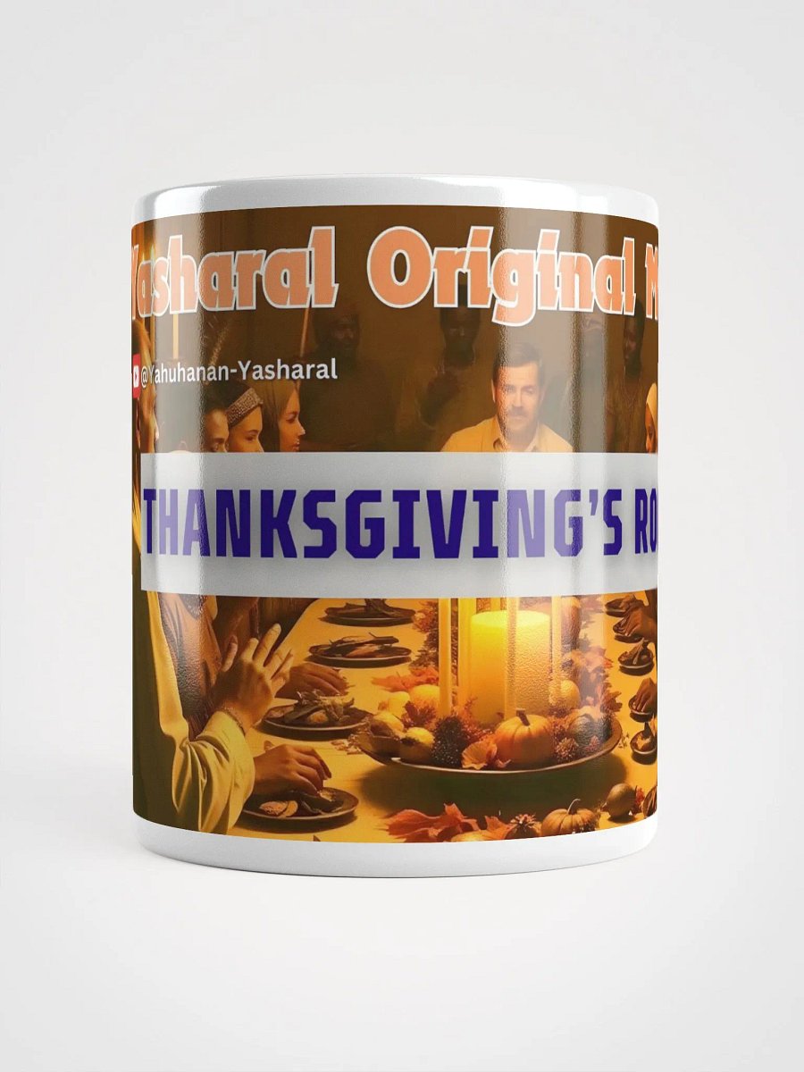 Yasharal Original Music: Thanksgiving's Roots Mug product image (6)