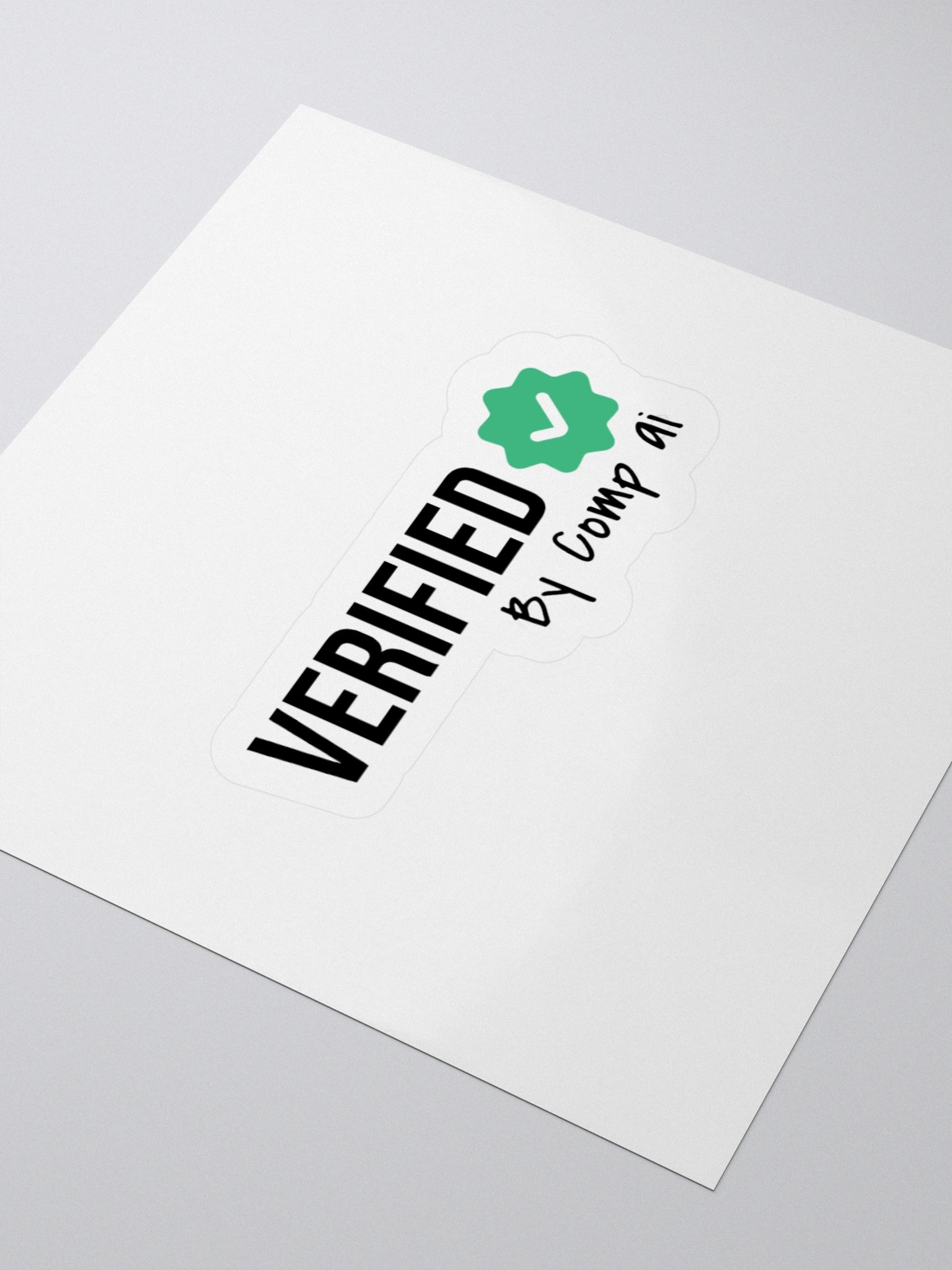 Verified Logo Kiss Cut Stickers product image (6)