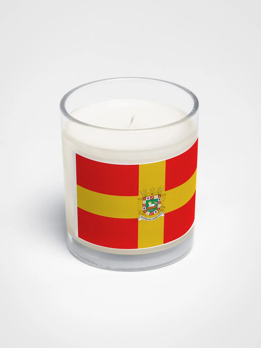 Vela de cera de soja blanca - Bandera Autonómica product image (2)