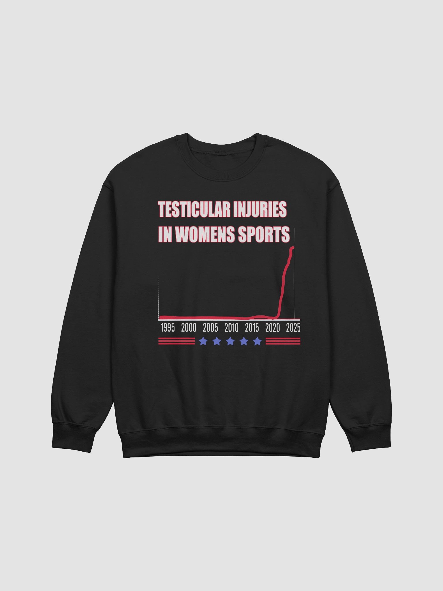 Testicular Injuries In Women Sports Sweatshirt product image (1)