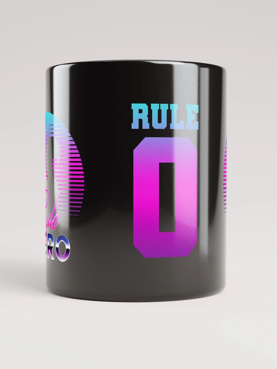Rule 0 Black Mug product image (5)
