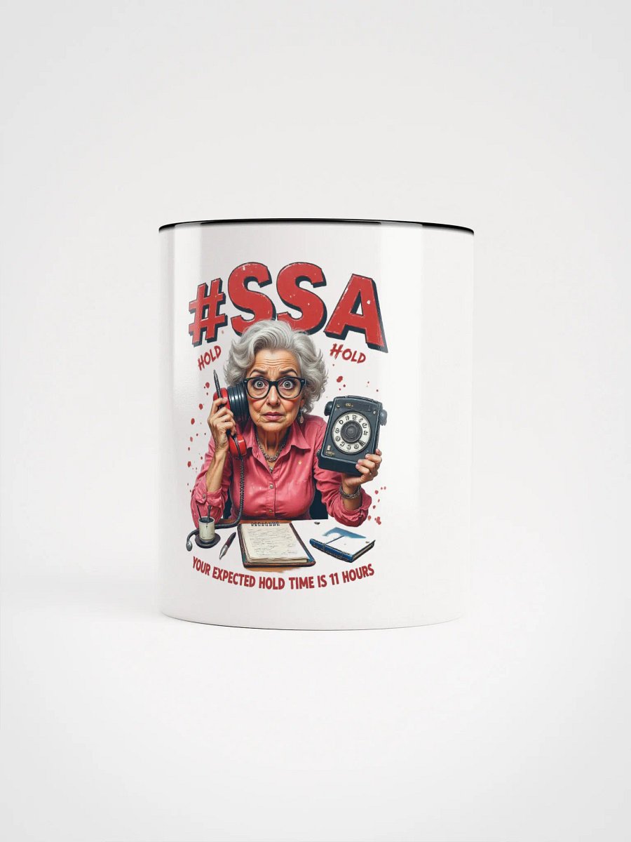 Social Security Hold Time Mug product image (64)