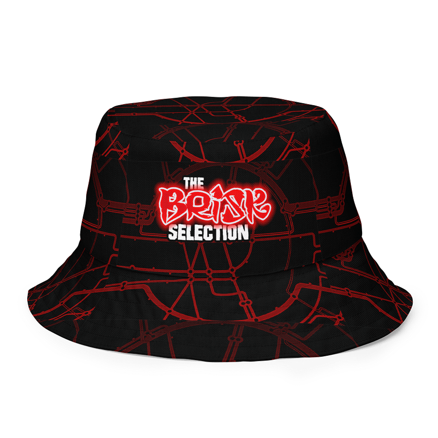 The Brisk Selection Bucket Hat Neon Red Logo product image (2)