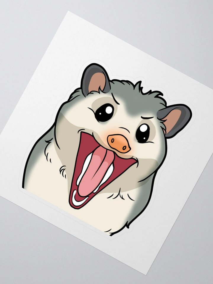 Villanarei Possum Kiss Cut Sticker product image (3)