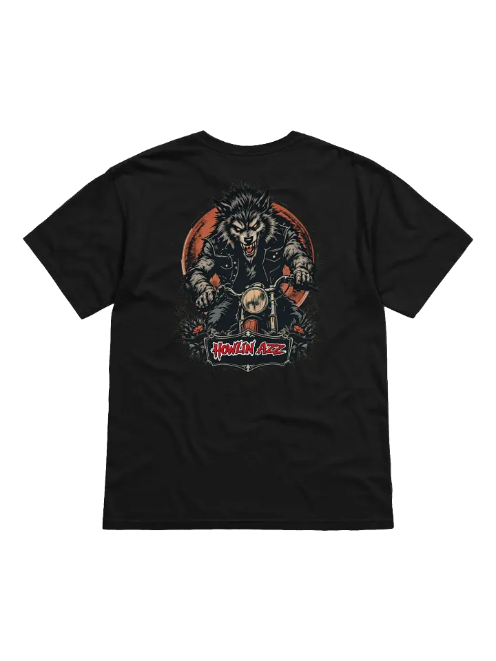 Rebel Undead Howlin Azz T Shirt product image (2)