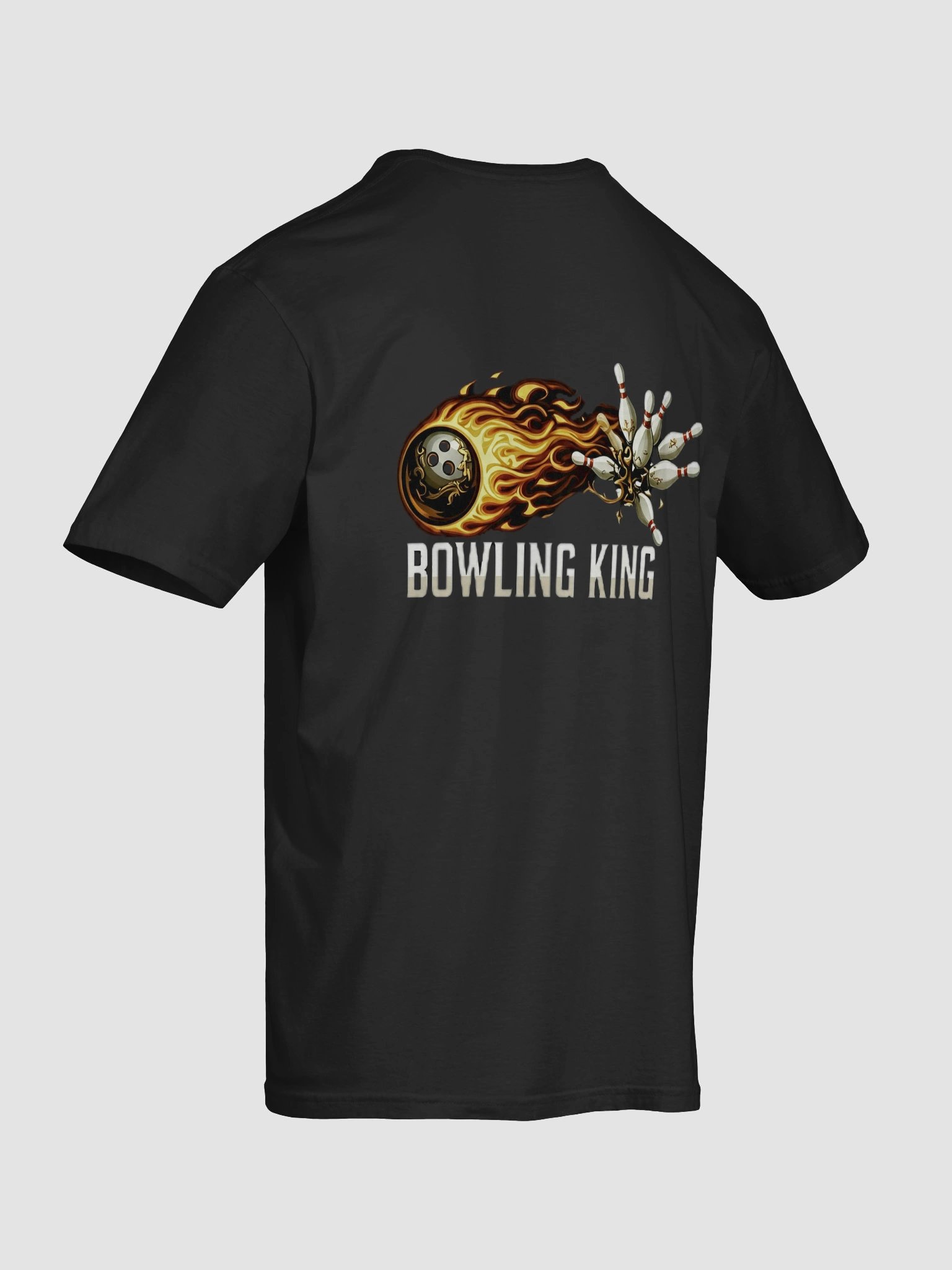 Fiery Bowling King T-Shirt product image (76)