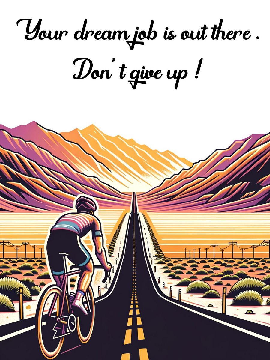 Set of 6 printable motivational flyers to find a job product image (5)