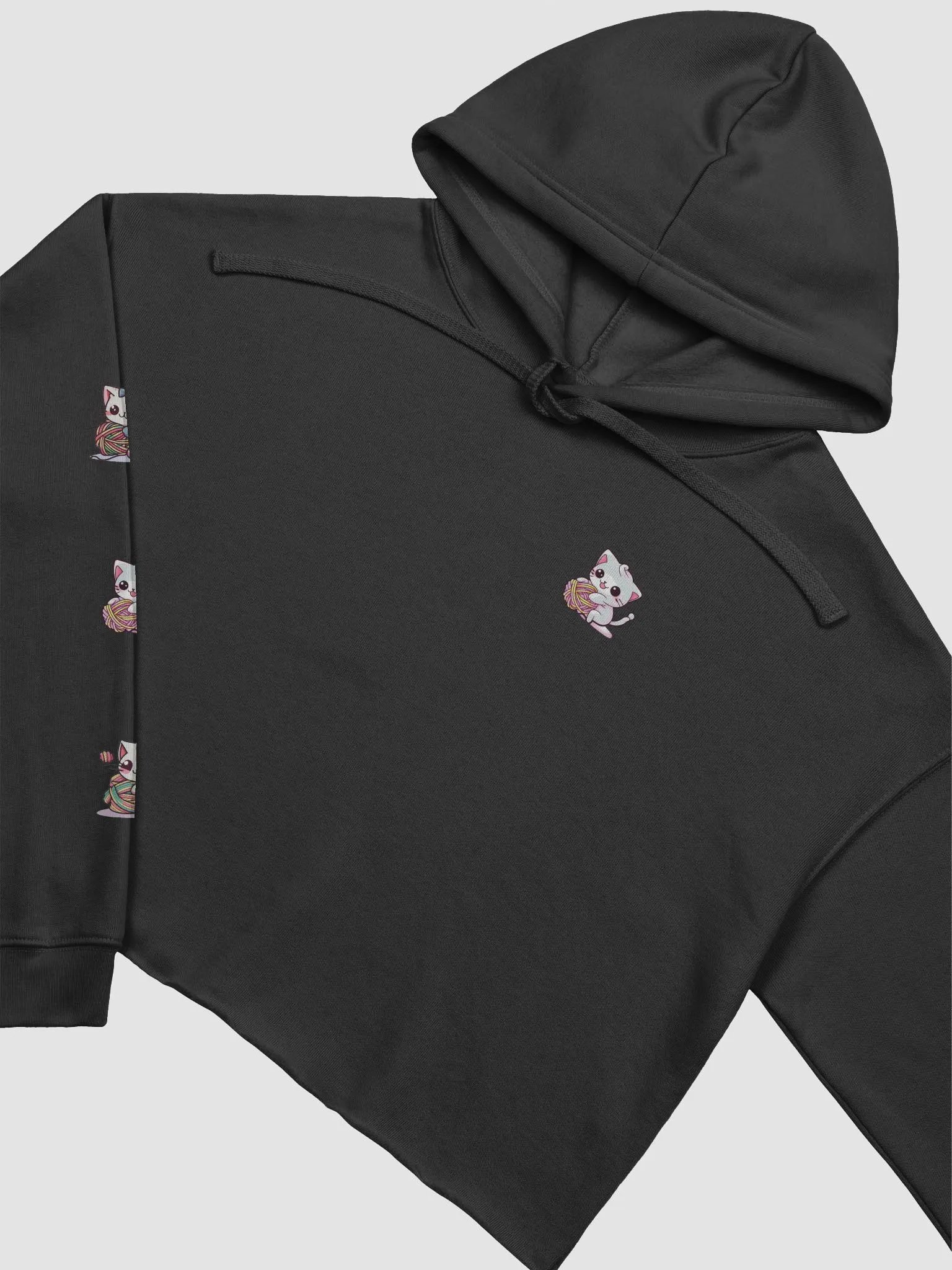 Tami Makes Stuff Crop Top Hoodie product image (5)