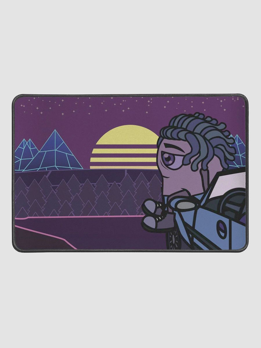 Synth chill deskmat 12" x 18" product image (1)