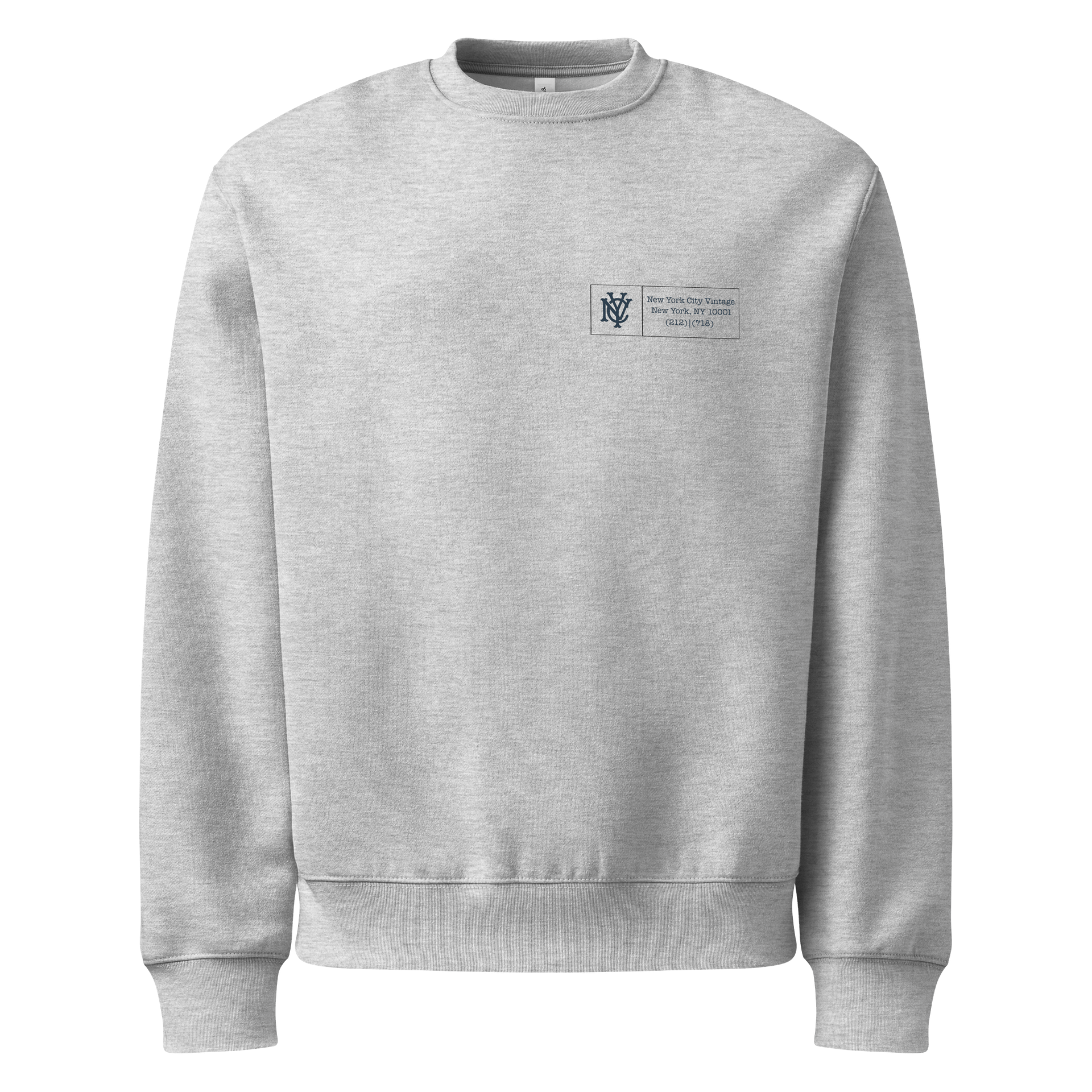 New York City Vintage Crew Neck Monogram Sweatshirt product image (1)