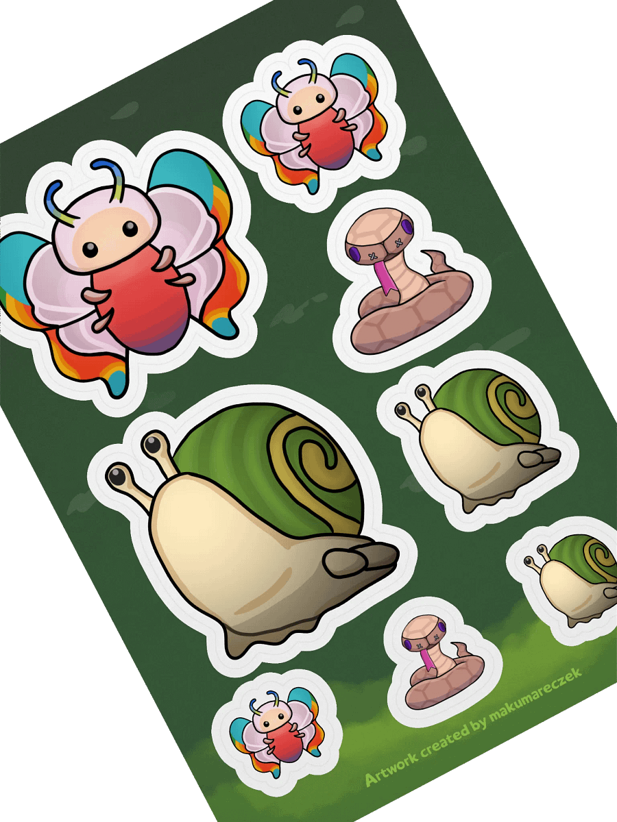 Palia Plushies Set - Kiss Cut Sticker Sheet product image (2)
