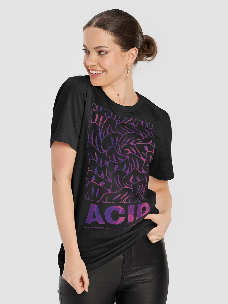 ACID Techno // House Tee Purple/Pink Print product image (46)