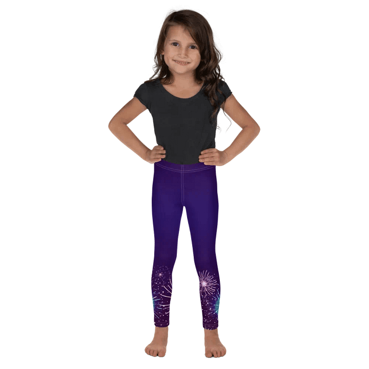 Midnight Celebration All-Over Kids Leggings product image (1)