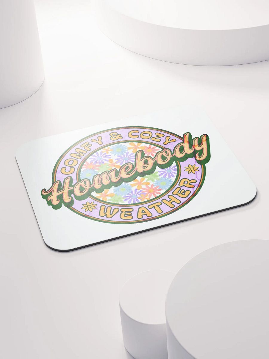 Homebody Comfy Ad Cozy Weather Floral Mouse Pad product image (4)