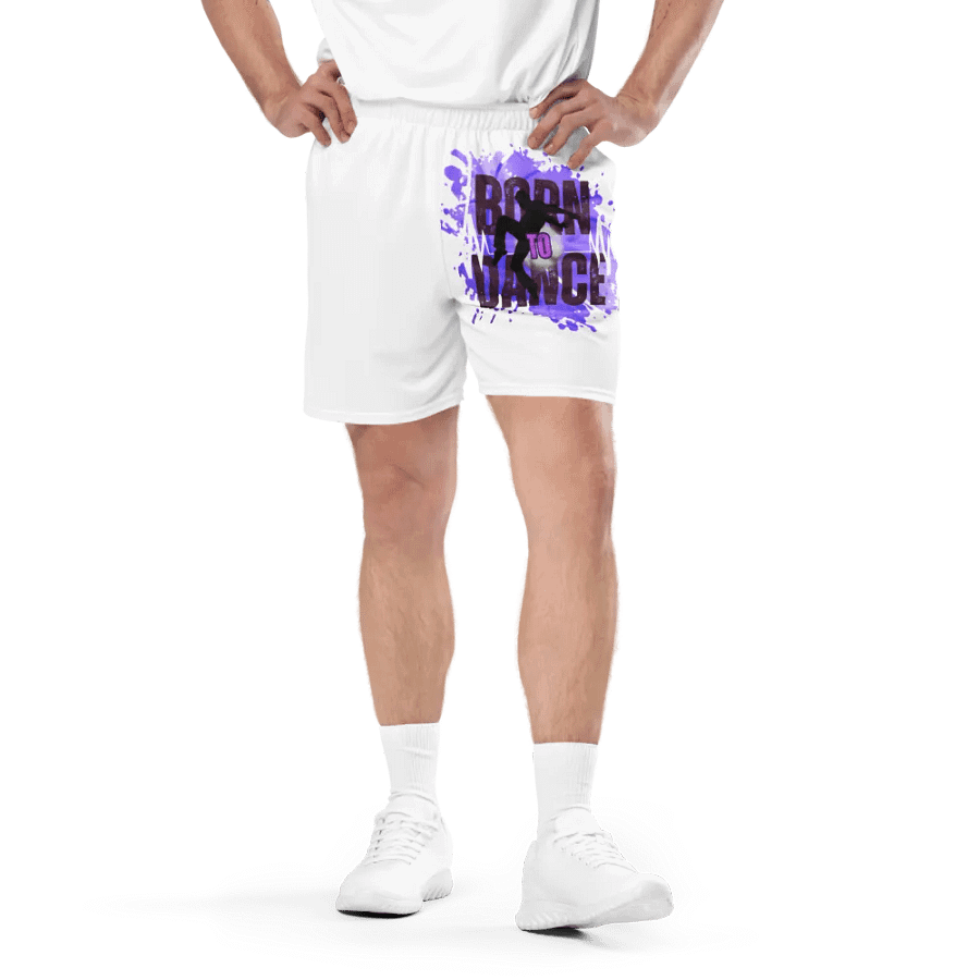 Expressive Born to Dance His Silhouette Mesh Shorts product image (1)