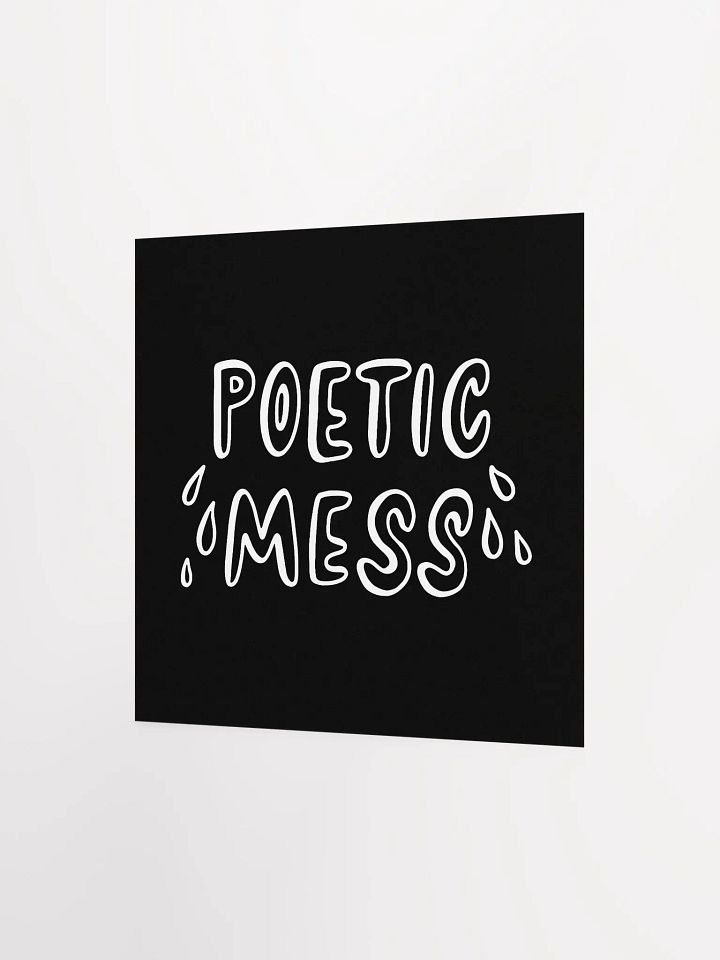 Poetic Mess Art Print product image (9)