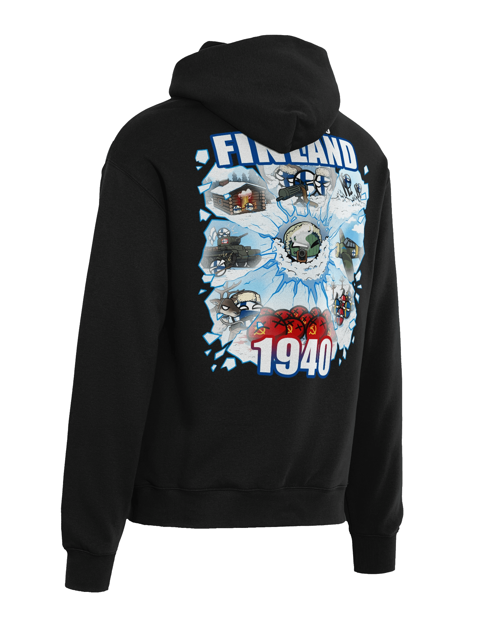 Welcome to Finland 1940 Premium Oversized Hoodie product image (7)